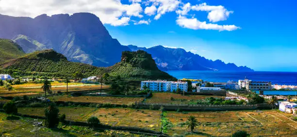 Photo of Gran Canaria - volcanic island with amazing views. Puerto de las Nieves.