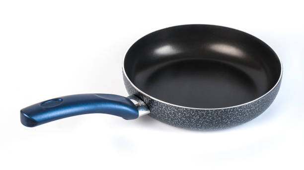 istock New Frying pan isolated on white background 1128715706