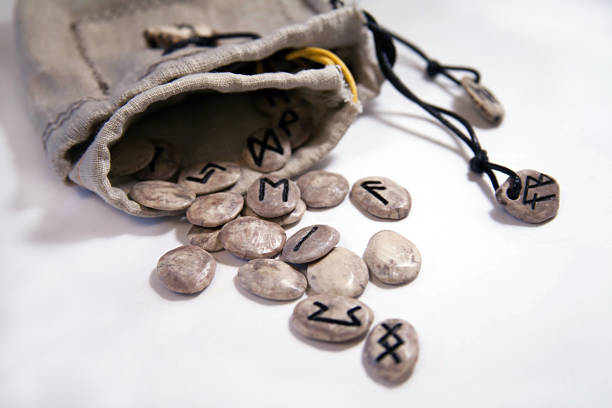 istock Set the runes fortunetelling 1128716026