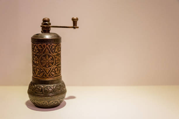 Traditional handmade manual thickness pepper grinder from Balkans