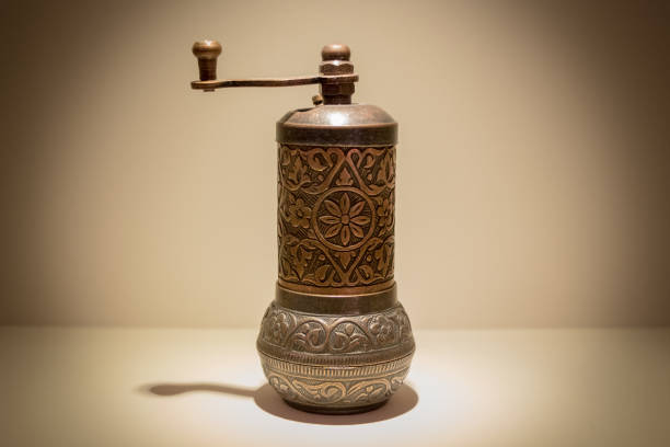 Pepper grinder with oriental decoration from Balkans