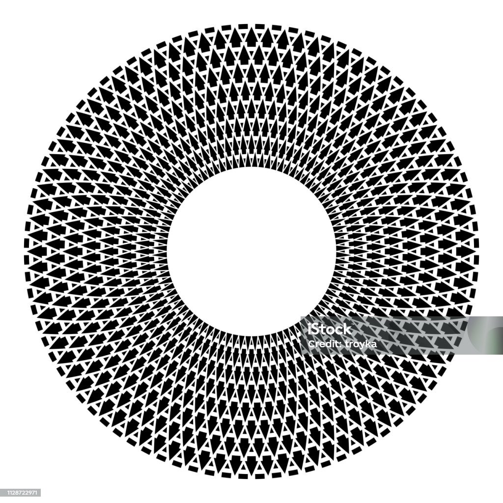 Pattern Design Geometry Rotations Circle Design Element Abstract Geometric Rotation Pattern Stock ...