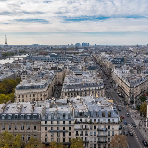 istock Paris, buildings and roofs 1128725649