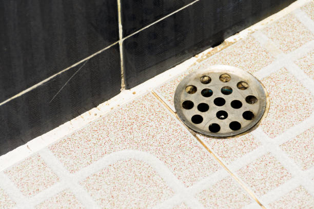 istock old sewer cover in bathroom 1128731720