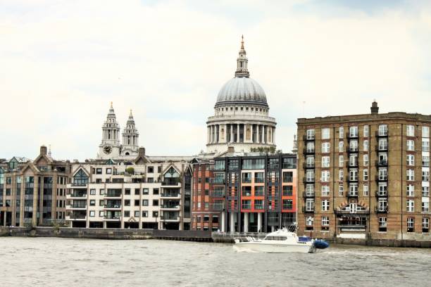 istock A view of St Pails Cathedrall across the river thames 1128735330