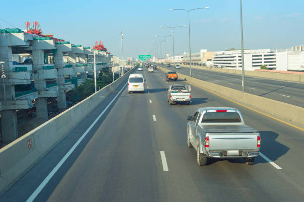 istock Traffic on Bangkok highway 1128748998