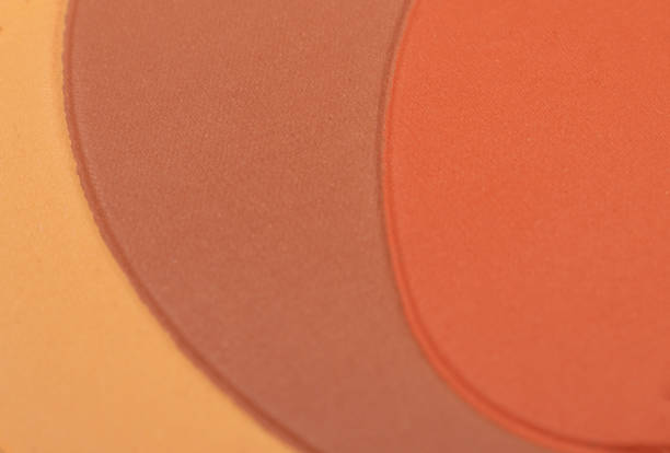 istock Close up of blush texture. 1128760048