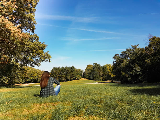 istock Pensive lonely young woman 1128762660