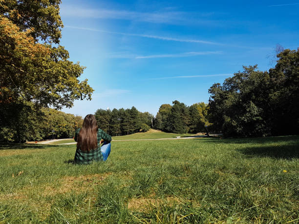 istock Pensive lonely young woman 1128764350