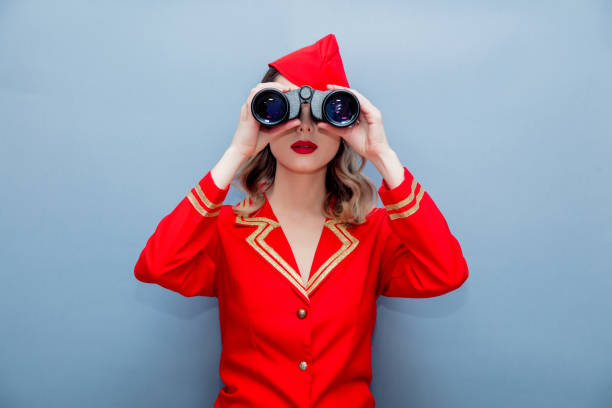 270+ Airline Stewardess Vintage Stock Photos, Pictures & Royalty-Free ...