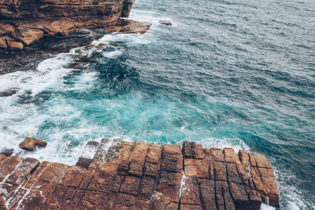 istock Coastline cliffs 'The gap' at Sydney Australia 1128779814