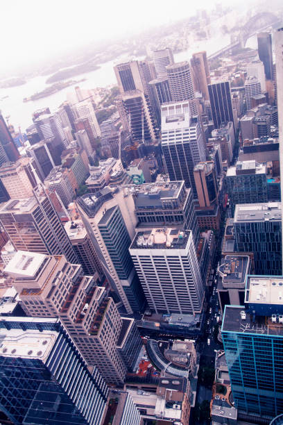 istock Sidney downtown city center aerial view 1128780645