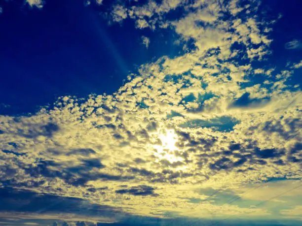 The sky, the clouds and their magnificent shapes