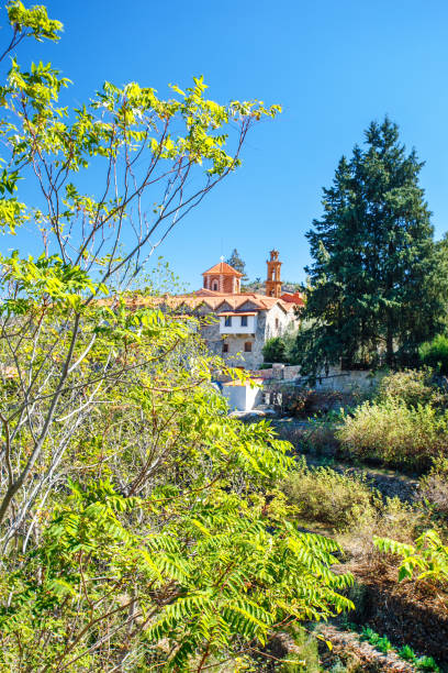 istock Cyprus Mountain. View at temple. 1128792144