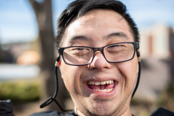 istock A happy man with Downs syndrome 1128796185