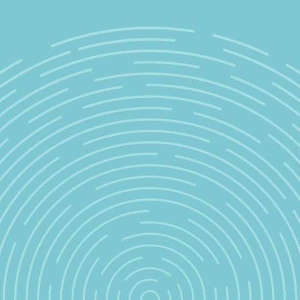 Abstract blue circles spin pattern lines background. Abstract blue circles spin pattern lines background. Vector illustration blurred motion stock illustrations