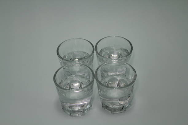 Suzhouzan Transparent soju glass 보드카 stock pictures, royalty-free photos & images