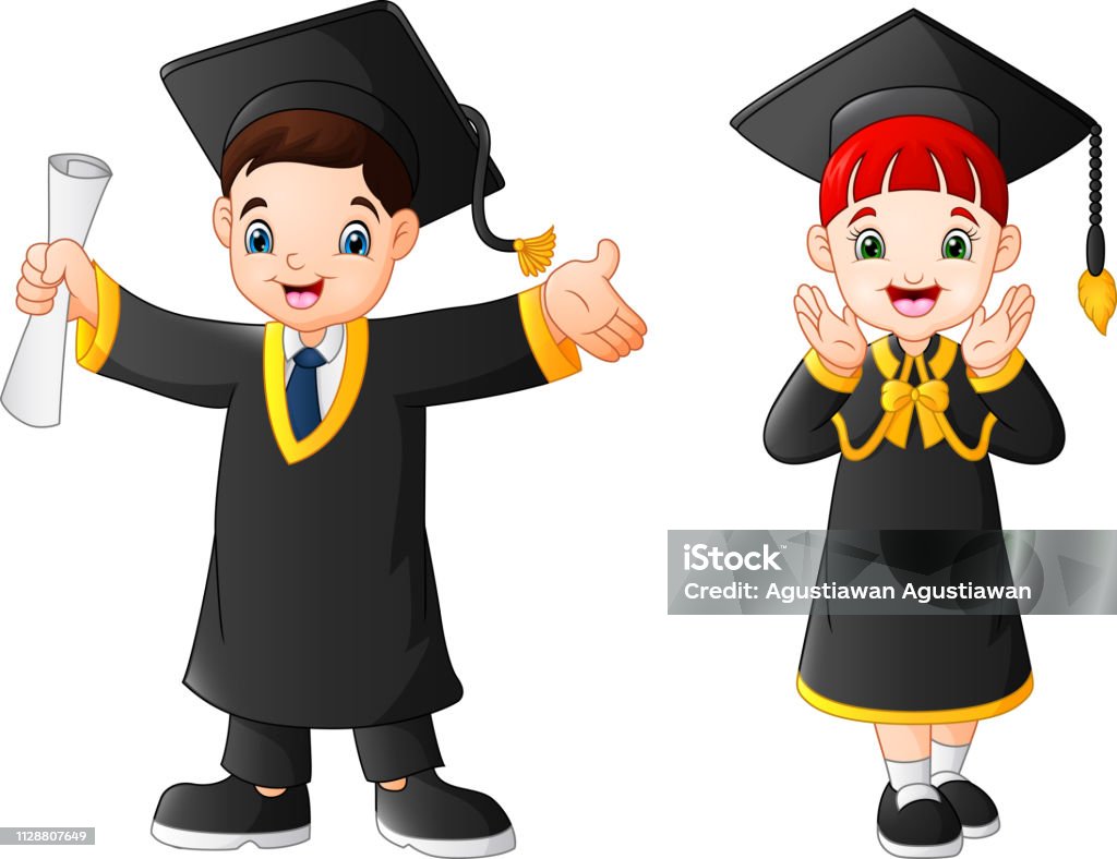 Ilustración de Niño Feliz De Dibujos Animados Traje De Graduación y más Vectores Libres de Derechos de Accesorio personal - Accesorio personal, Adolescente, Agarrar - iStock Ilustración de Niño Feliz De Dibujos Animados Traje De Graduación y más Vectores Libres de Derechos de Accesorio personal - Accesorio personal, Adolescente, Agarrar - iStock