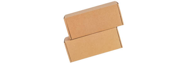 istock Cardboard boxes for goods on a white background. Different size. Isolated on white background. 1128816879