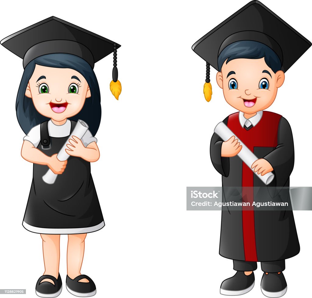 Ilustración de Dibujos Animados Chico Y Chica En Traje De Graduación y más Vectores Libres de Derechos de Toga - iStock Ilustración de Dibujos Animados Chico Y Chica En Traje De Graduación y más Vectores Libres de Derechos de Toga - iStock