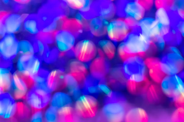 istock Rainbow blue glitter festive background with bokeh lights. Celebration concept for Holidays and anniversary 1128824381