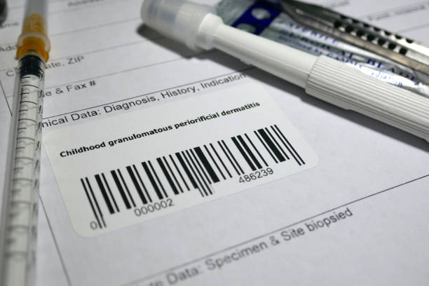 istock Childhood granulomatous periorificial dermatitis 1128842523