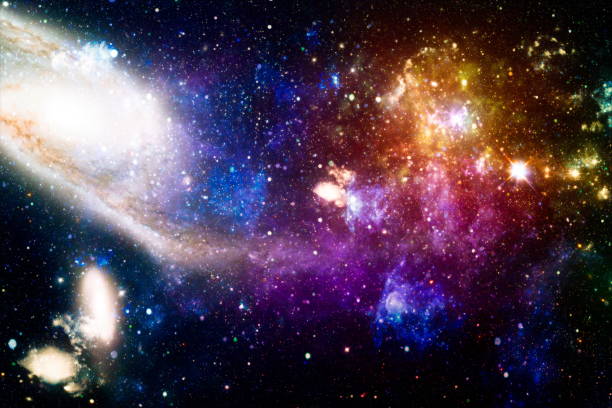 istock Collage on space, science and education items. Beautiful night sky, star in the space. Elements of this image furnished by NASA. 1128852144