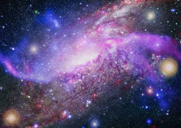 istock Chaotic space background. planets, stars and galaxies in outer space showing the beauty of space exploration. Elements furnished by NASA - Image 1128852822
