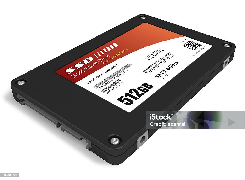 512 ГБ твердотельный накопитель (SSD - Стоковые фото Твёрдое тело роялти-фри