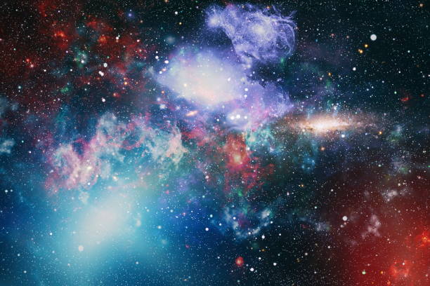 istock Galaxy creative background. Starfield stardust and nebula space. background with nebula, stardust and bright shining stars. Elements of this image furnished by NASA. - Image 1128858723