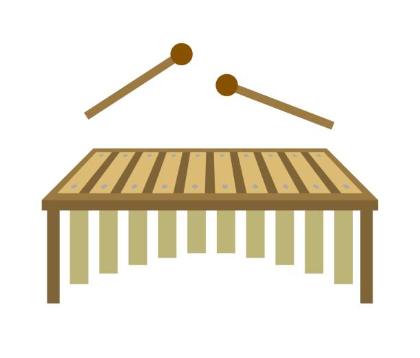 Marimba This is a marimba. marimba stock illustrations
