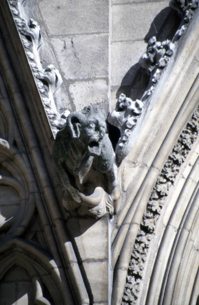 istock Saint-Jean Cathedral, detail, Lyon 1128863360
