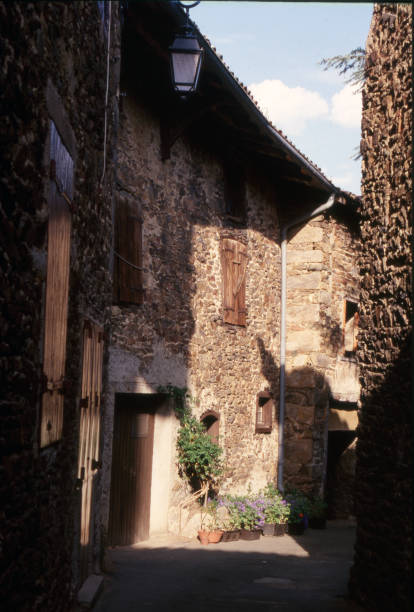istock old medieval French village 1128863437