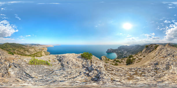 istock Panoramic landscape view from the mountain Sokol. 1128864294