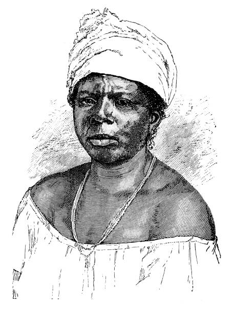 ilustraciones, imágenes clip art, dibujos animados e iconos de stock de mujer de origen africano negro - khoikhoi woman