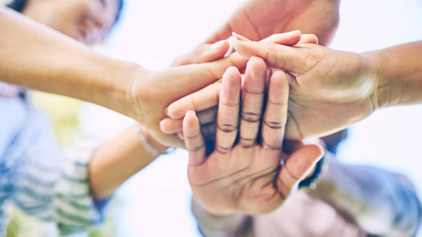 istock Huddled together as best friends 1128880116