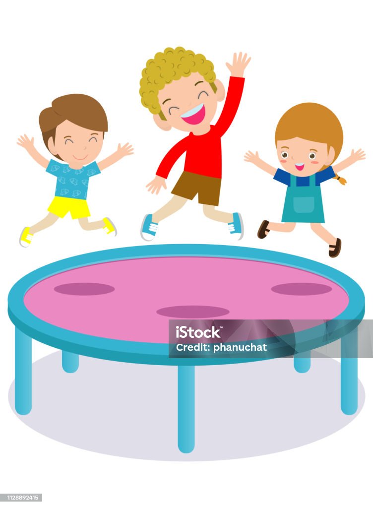 Ilustración de Niños Saltando En Trampolín Niño Practicando Diferentes Deportes Y Actividades Físicas En La Clase De Educación Física Vector Plano Ilustración De Dibujos Animados y más Vectores Libres de Derechos de Ilustración de Niños Saltando En Trampolín Niño Practicando Diferentes Deportes Y Actividades Físicas En La Clase De Educación Física Vector Plano Ilustración De Dibujos Animados y más Vectores Libres de Derechos de