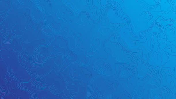 illustrations, cliparts, dessins animés et icônes de fond bleu abstract vector - cartographie