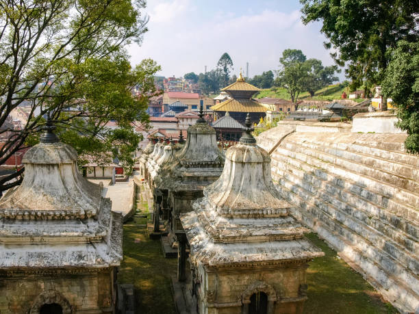 istock Fragment of the Pashupatinath temple complex, Kathmandu, Nepal 1128893772