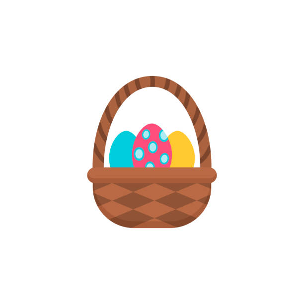 ilustrações de stock, clip art, desenhos animados e ícones de easter symbol for your web design, logo. - easter animal egg eggs single object