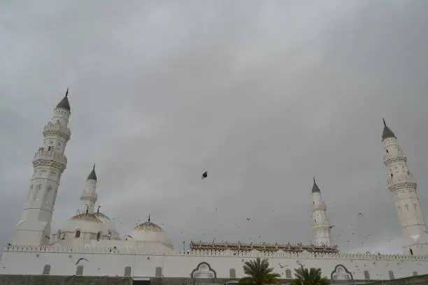 Quba / Kuba Mosque, the first mosque that built in Medina by the prophet Muhammad
