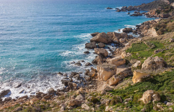 istock Malta sea. Beautiful winter island Malta view 1128911915