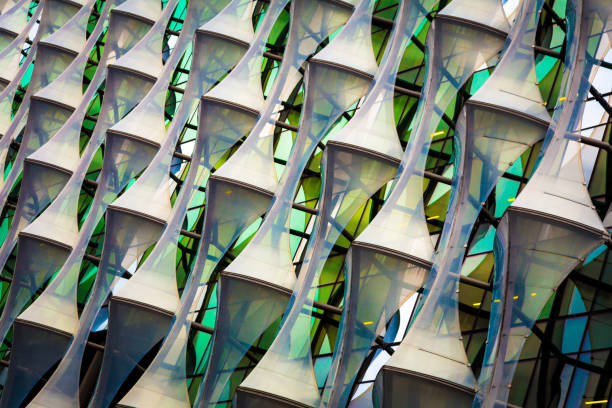 istock Abstract Modern Architecture in the City 1128914035