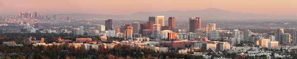 West Los Angeles Skyline stock photo