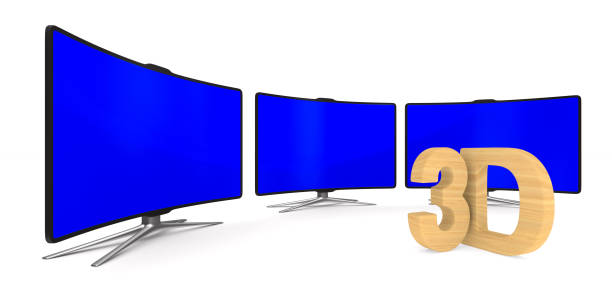 istock TV on white background. Isolated 3D illustration 1128919983