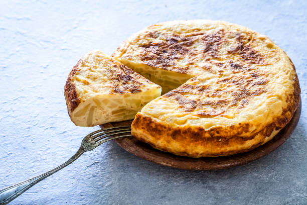 Spanish tortilla or spanish omelet