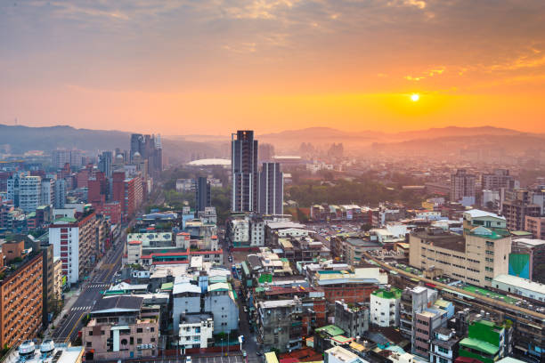 istock Hsinchu, Taiwan City Skyline 1128925058