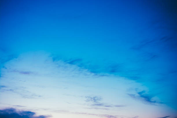istock Gray color clouds partly cover the  sky 1128932642