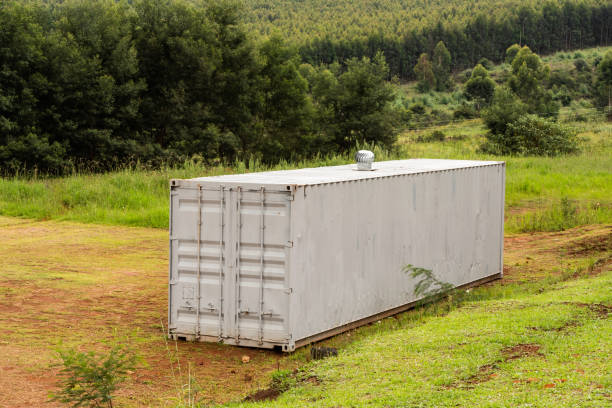 istock A construction container on a building site in a rural setting, South Africa. 1128933025