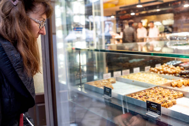istock Pastry shop in Athens, Greece 1128934316